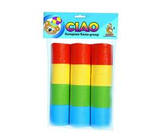 Ciao- Luftschlangen, Weiß, Small, 20121