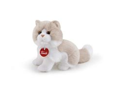 Trudi 21036 Plüsch Katze, Beige/Weiß