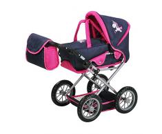 Knorrtoys 63176 63176-Puppenwagen Ruby-UMA.Das Einhorn Blue Puppenwagen, Mehrfarbig