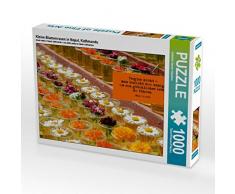 CALVENDO Puzzle Kleine Blumenvasen in Nepal, Kathmandu 1000 Teile Lege-Größe 64 x 48 cm Foto-Puzzle Bild von Gabriele Gerner-Haudum