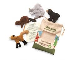 Folkmanis 2769 Fingerpuppe, braun