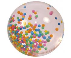 Eduplay Riesenflummi Ø 10cm mit Wasser und Kügelchen gefüllt