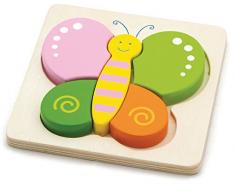 Viga Toys - Holzpuzzle - Schmetterling