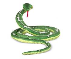 Melissa & Doug Schlange - Naturgetreues Plüschtier mit lebensechtem Gesichtsausdruck