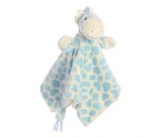 Aurora 20843 Kuscheldecke Gigi Giraffe blau