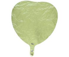 Anagram Folienballon Herz 18 laubgrün