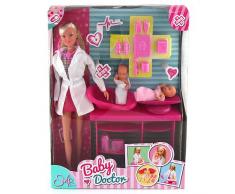 Simba 105732608 - Steffi Love Puppe als Baby Doctor