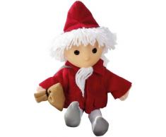 HEUNEC 648975 - Sandmann Puppe mit Vinylkopf und Umhang, 20 cm