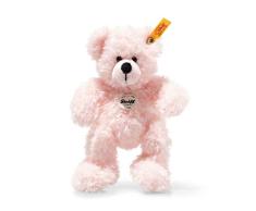 Steiff 113802 Teddybär, rosa, 18 cm