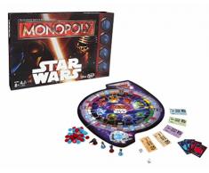 Hasbro Spiele B0324100 - Monopoly Star Wars, Familienspiel