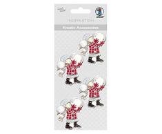 Ursus Kreativ Accessoires Wichtel Schneeball, bunt