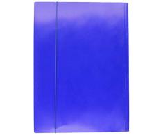 Interdruk tegufg Datei Ordner mit Elastic Band A4, dunkelblau