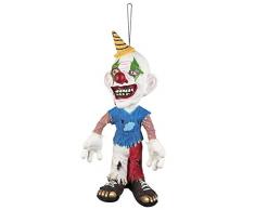 Boland 73025 Dekoration Figur Böser Clown 44 cm, Mehrfarbig