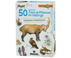 moses. Expedition Natur - 50 heimische Tiere und Pflanzen im Gebirge| Bestimmungskarten im Set | Mit spannenden Quizfragen