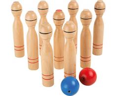 Small Foot Company 1052 Kinderspielzeug Kegelspiel groß, One Colour