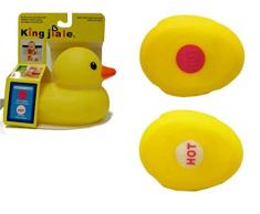 Allkindathings 3287 Kinder Gummi Farbe wechselnden Wärme Sicherheit Fun Badewanne Kinder Spielzeug Baby Duck