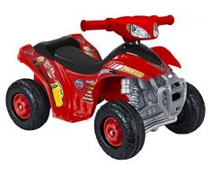 FEBER 800011149 - Disney Cars 3, Quad Motorrad Spielzeug, für Kinder 18 Monate bis 3 Jahre, 6V, rot