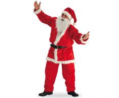 Carnival 27000 – Kostüm Weihnachtsmann in Plüsch in Umschlag, Größe XL