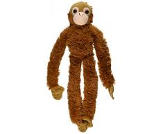 Wild Republic 15254 - Hanging Monkey Orang-Utan Plüsch-Affe, 51 cm