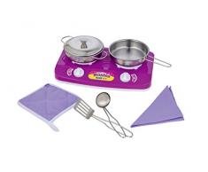 Happy People 47005 - Haushaltsspielzeug Kochset mit Herd, 7-teilig