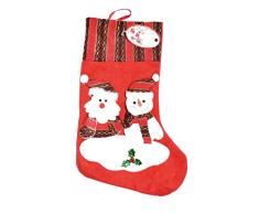 Gifts 4 All Occasions Limited SHATCHI-956 Weihnachtsstrumpf mit Schneemann