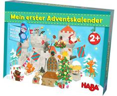 HABA 304903 Mein erster Adventskalender Ritterburg, für Kinder ab 2 Jahren