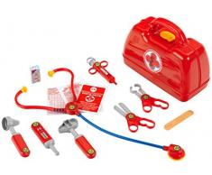 Theo Klein 4457 Arztkoffer mit Zubehör, Trapezform, Spielzeug