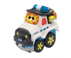 Vtech 80-515704 Tut Tut Baby Flitzer Press & Go Polizei Babyspielzeug, Mehrfarbig