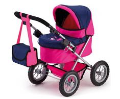 Bayer Design 13013 - Puppenwagen Trendy, rosa/blau