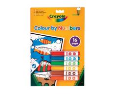 Crayola 5073210 - Malen nach Zahlen Malbuch
