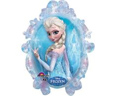 Amscan Anagram 2816201 - Party und Dekoration - Folienballon Super Shape - Disney Frozen - Elsa / Anna, circa 63 x 78 cm