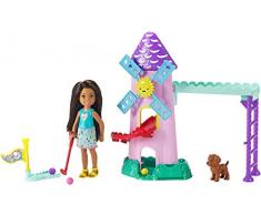 Mattel Barbie - Chelsea Puppe und Mini-Golf Spielset