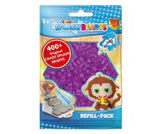 CRAZE SPLASH BEADYS Refill-Pack Ersatzperlen violett lila violet Perlen Nachfüllset Bügelperlen ohne Bügeln 11843