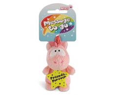 Nici 42730 Anhänger Einhorn Merry Heart Friends Forever, 8 cm, rosa
