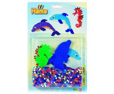 Hama 4058 - Große Blisterpackung Meer, Bügelperlen