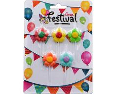 Große Festival Geburtstagskerze, verschiedene Farben (1)