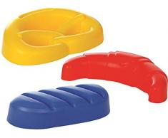 GOWI 558-65 Sandgebäck Sandformen, 3teilig, im Netz, Sandkästen und Sandspielzeug