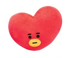 Aurora World 61343 TATA BT21 Plüschkissen, blau und rot