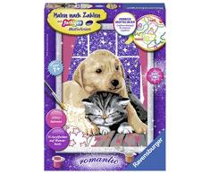 Ravensburger Malen nach Zahlen 28647 Flauschige Freunde