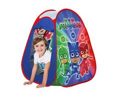 John 77244 77244-Pop Up PJ Masks-Kinderzelt, Wurfzelt, Spielhaus mit gedrucktem Motiv für Kinder, Spielzelt