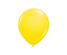 Folat Kleine einfarbige Luftballons 13 cm 20er Pack gelb