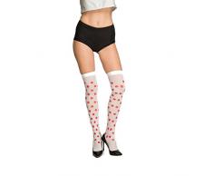 viving Kostüme viving costumes204717 rot Spots Strümpfe (One Size)