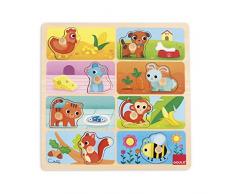 Jumbo Spiele D53041 Holzpuzzle Lieblingsessen