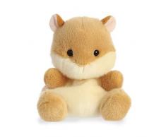 Aurora Palm Pets 33484 Plüschtier Happy The Hamster, 12,7 cm, Beige