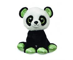 Aurora Sparkle Tales, Xiao Yu der Panda, Plüschtier, 61193, Schwarz und Weiß, 17,8 cm, Geschenkidee für Kinder und Erwachsene
