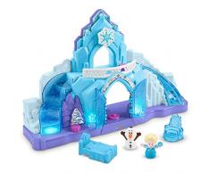 Fisher-Price GLM38 - Little People Frozen Elsas Eispalast mit Olaf inkl. Lichtern und Liedern (Deutsche Sprachversion), Kleinkind Spielzeug ab 18 Monaten