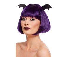 Smiffys 61117 Halloween Party Bob Perücke, Damen, lila