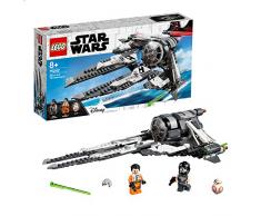 LEGO Star Wars 75242 - Resistance Tie Interceptor mit Allianz-Pilot, Spielzeug