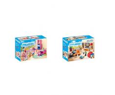Playmobil 9270 - Fröhliches Kinderzimmer & 9267 - Wohnzimmer