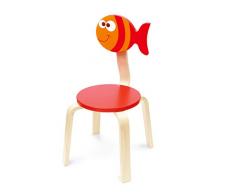 Scratch 6182302 - Stuhl Fisch Maurice, 33 x 33 x 65 cm
